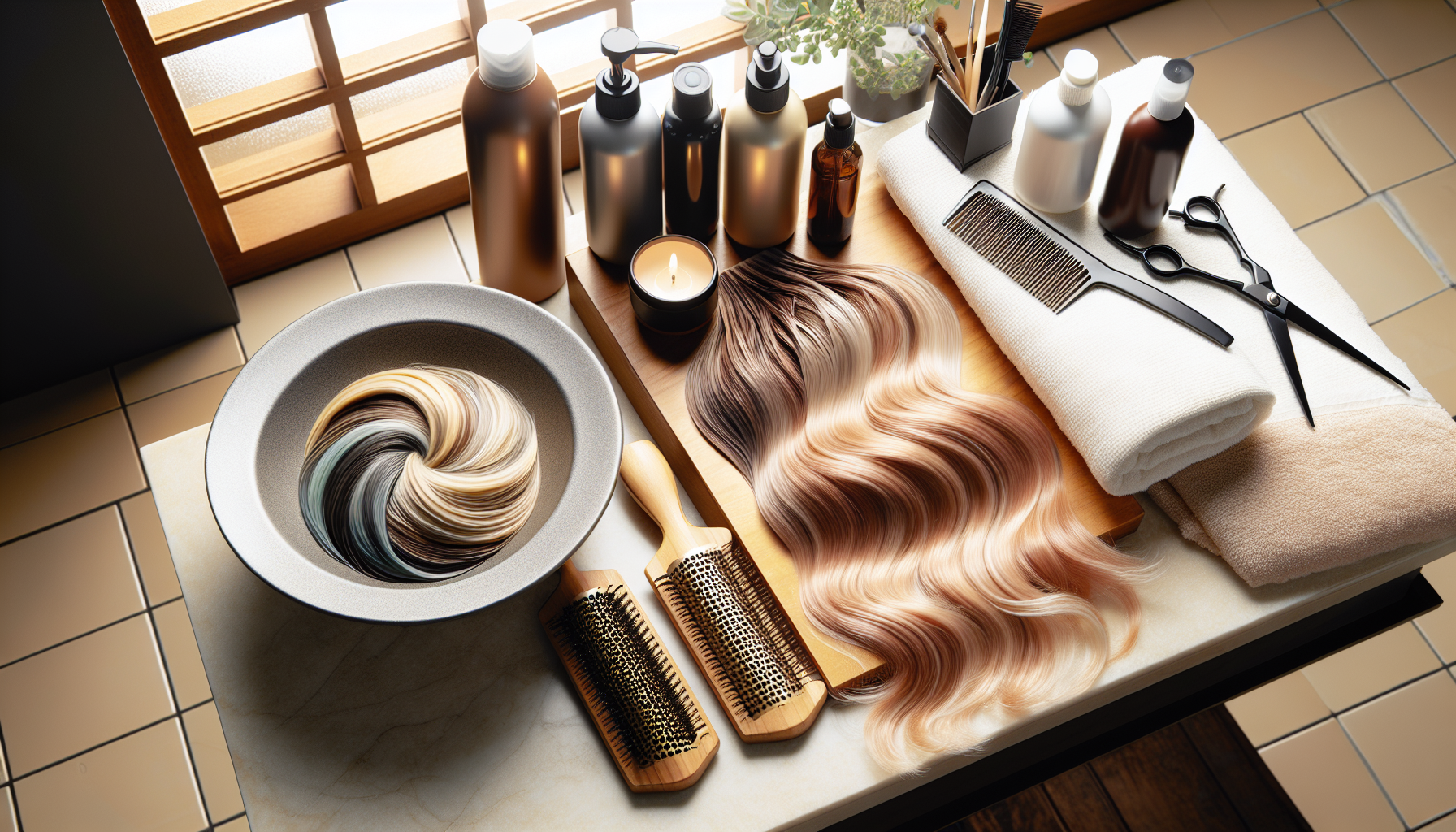 ブリーチ後に使うべきシャンプーの種類のイメージ画像