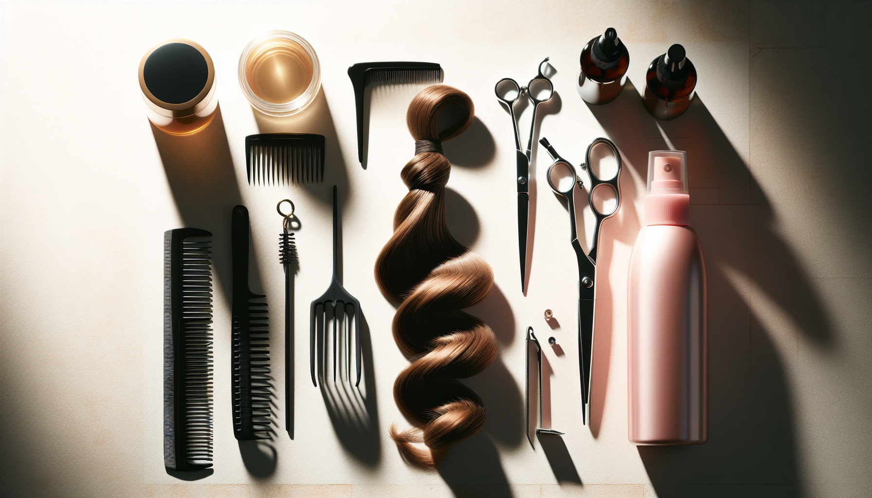 準備するものは？サイドポニーに必要な基本用具のイメージ画像