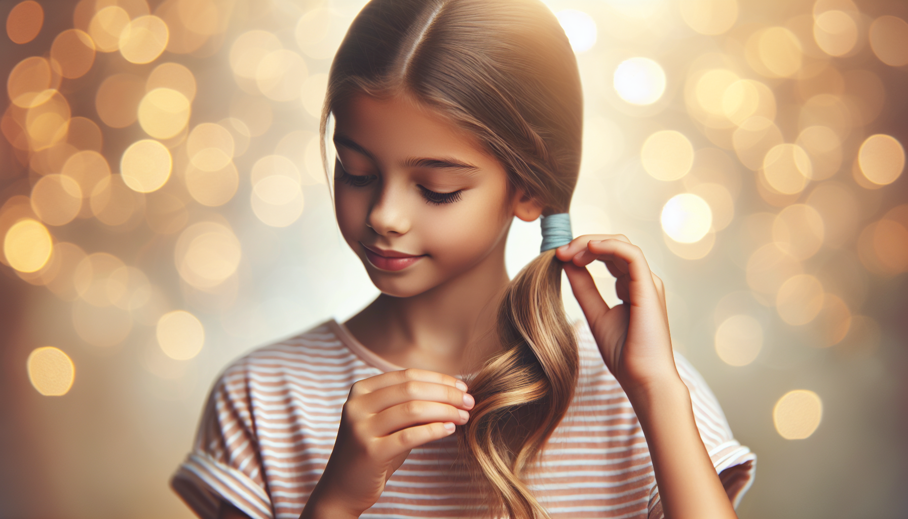 子供にも簡単！サイドポニーのやり方とコツのイメージ画像