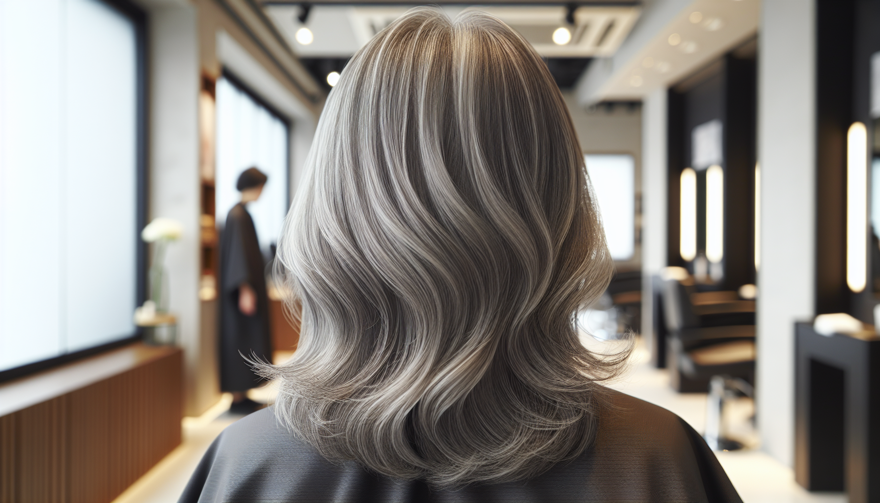 50代の白髪を自然にぼかす！アッシュ系ヘアカラーの選び方と施術法【2026年最新】のアイキャッチ画像
