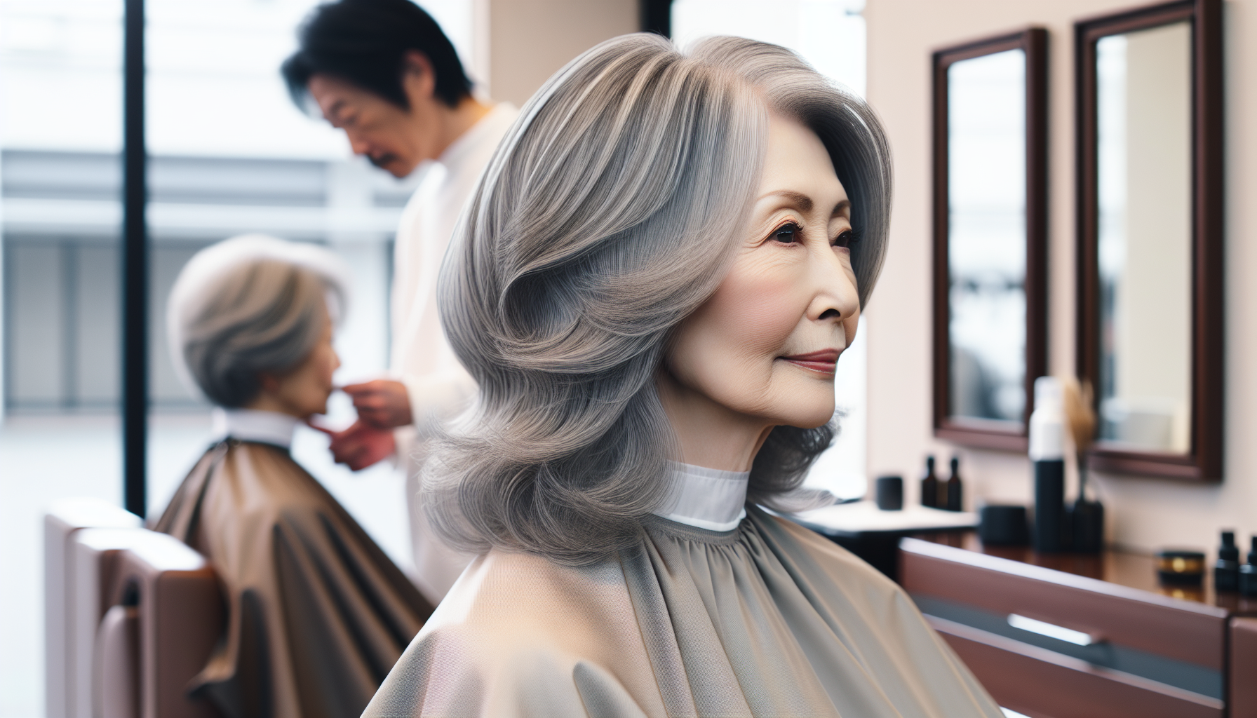 50代の白髪カバーにアッシュ系カラーが人気の理由と選び方【2026年最新版】のアイキャッチ画像