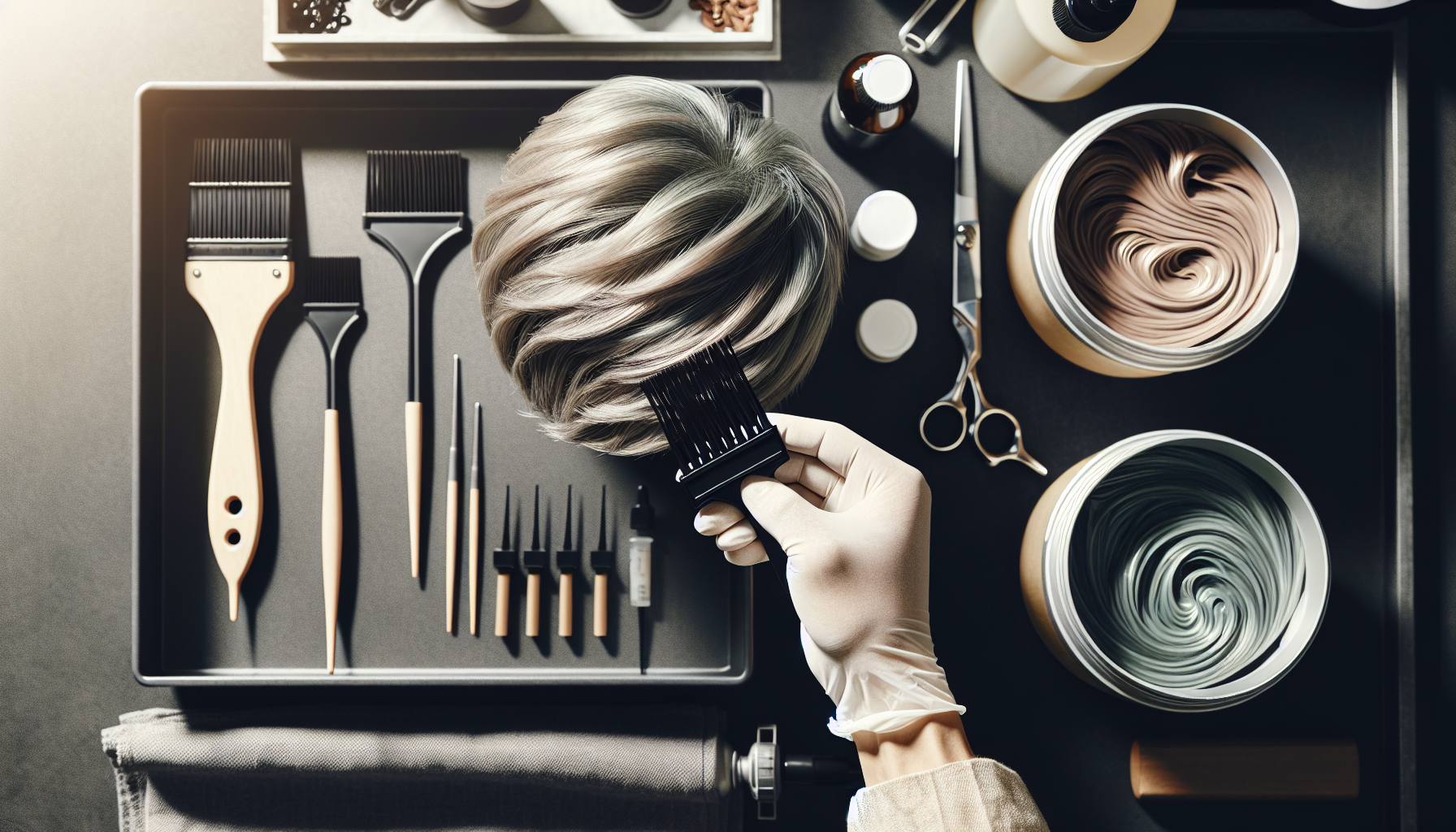 アッシュカラーの白髪染めにおすすめの商品と選び方のイメージ画像