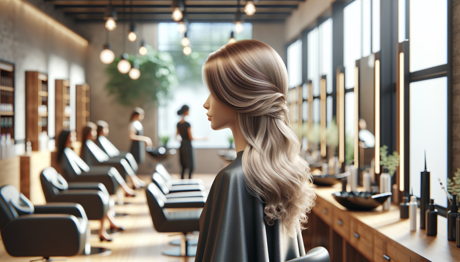 美容院の白髪染めアッシュとセルフカラーの違いは？のイメージ画像