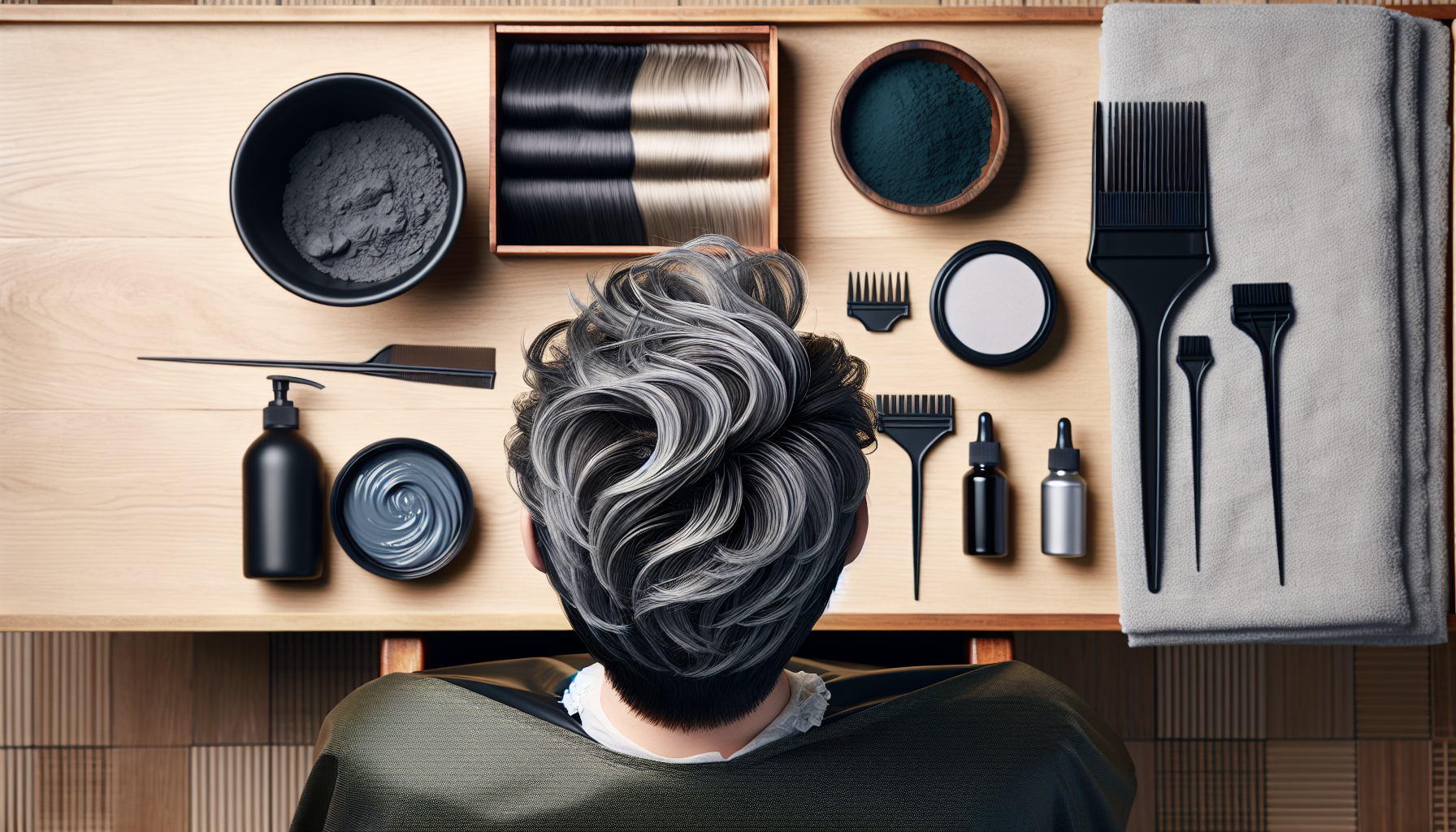 セルフでできる白髪染めアッシュカラーの方法は?のイメージ画像