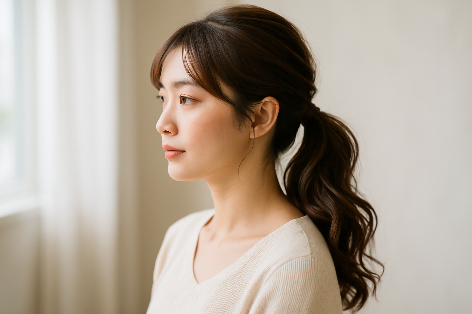 おすすめのサイドポニーアレンジとその種類のイメージ画像