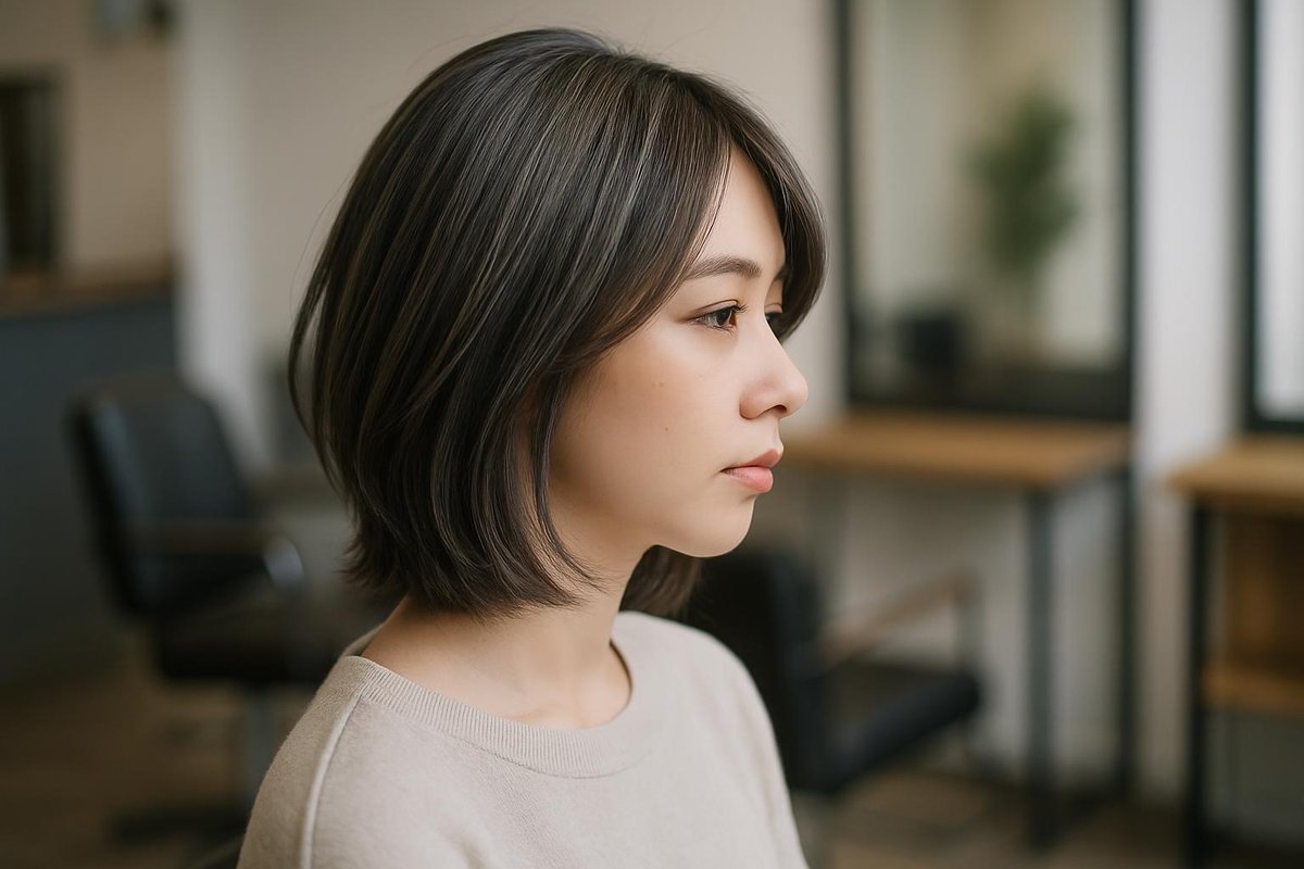 アッシュグレーと類似色との比較のイメージ画像