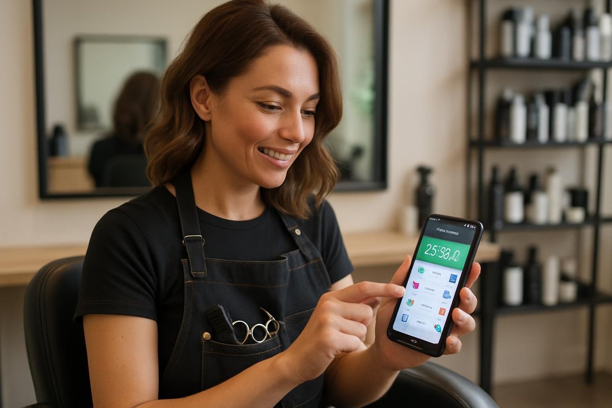 美容室オーナーにとって『Beauty Wallet』の導入がもたらす未来像のイメージ画像
